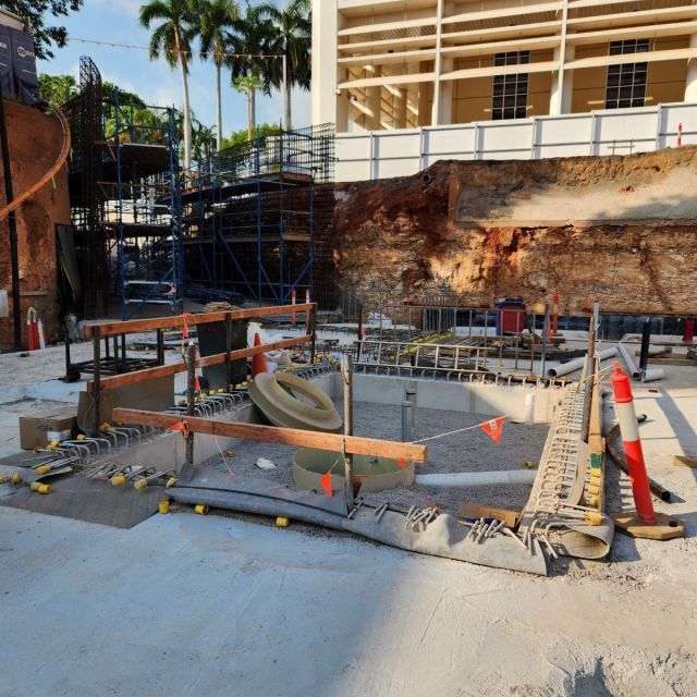 State Square - Underground fuel tank and pipe installation